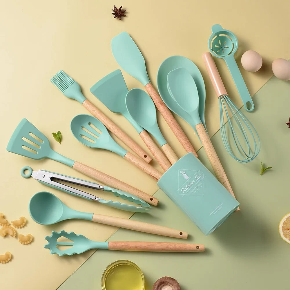Kitchenset Küchenset 14 teilig in verschiedenen Farben